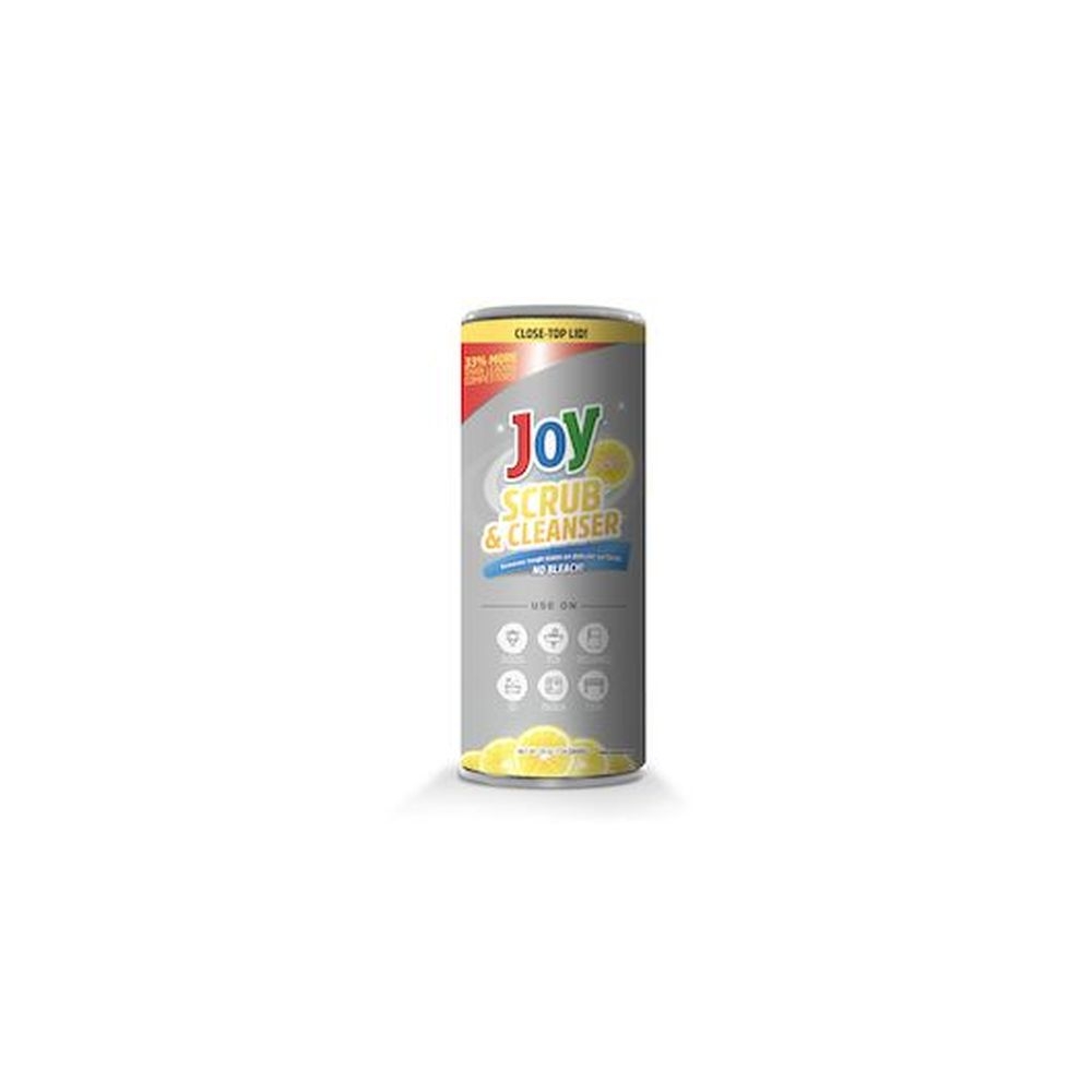 Joy Lemon Scent Scrub and Cleanser Powder, 28 Ounce - 12 per case