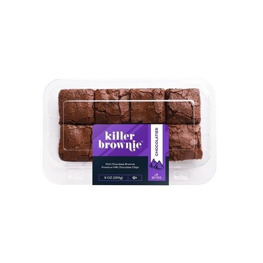 Killer Brownie Chocolatier Brownie Bites, 9 Ounce -- 12 per case