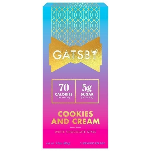 Gatsby Cookies and Cream Bar, 2.8 Ounce -- 144 per case