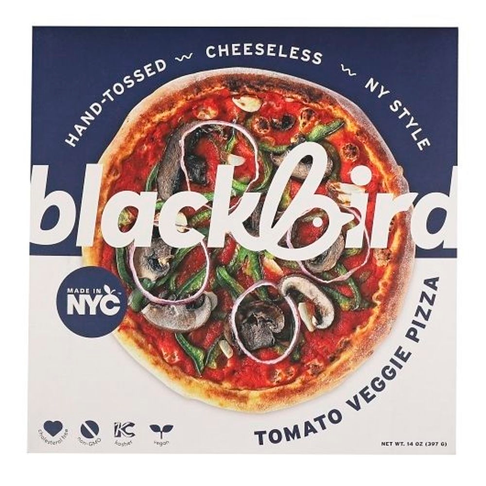 Blackbird Foods Plant Based Tomato Veggie Pizza, 14 Ounce - 6 per case