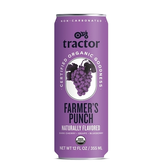 Tractor Beverage Co Organic Farmer's Punch, 12 Fluid Ounce -- 12 per case