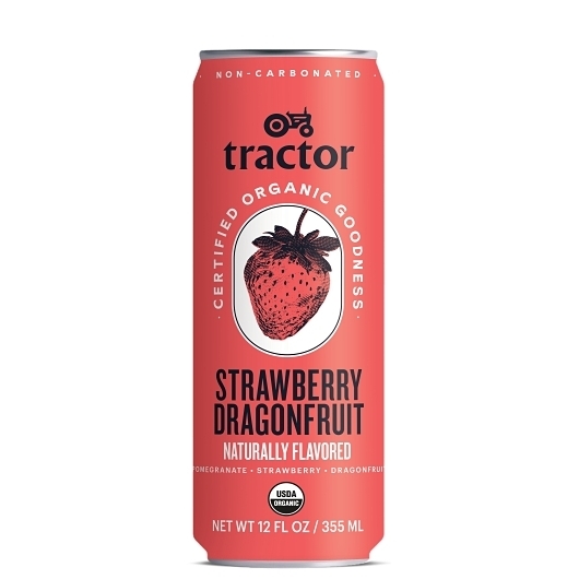 Tractor Beverage Co Strawberry Dragon Fruit, 12 Fluid Ounce -- 12 per case