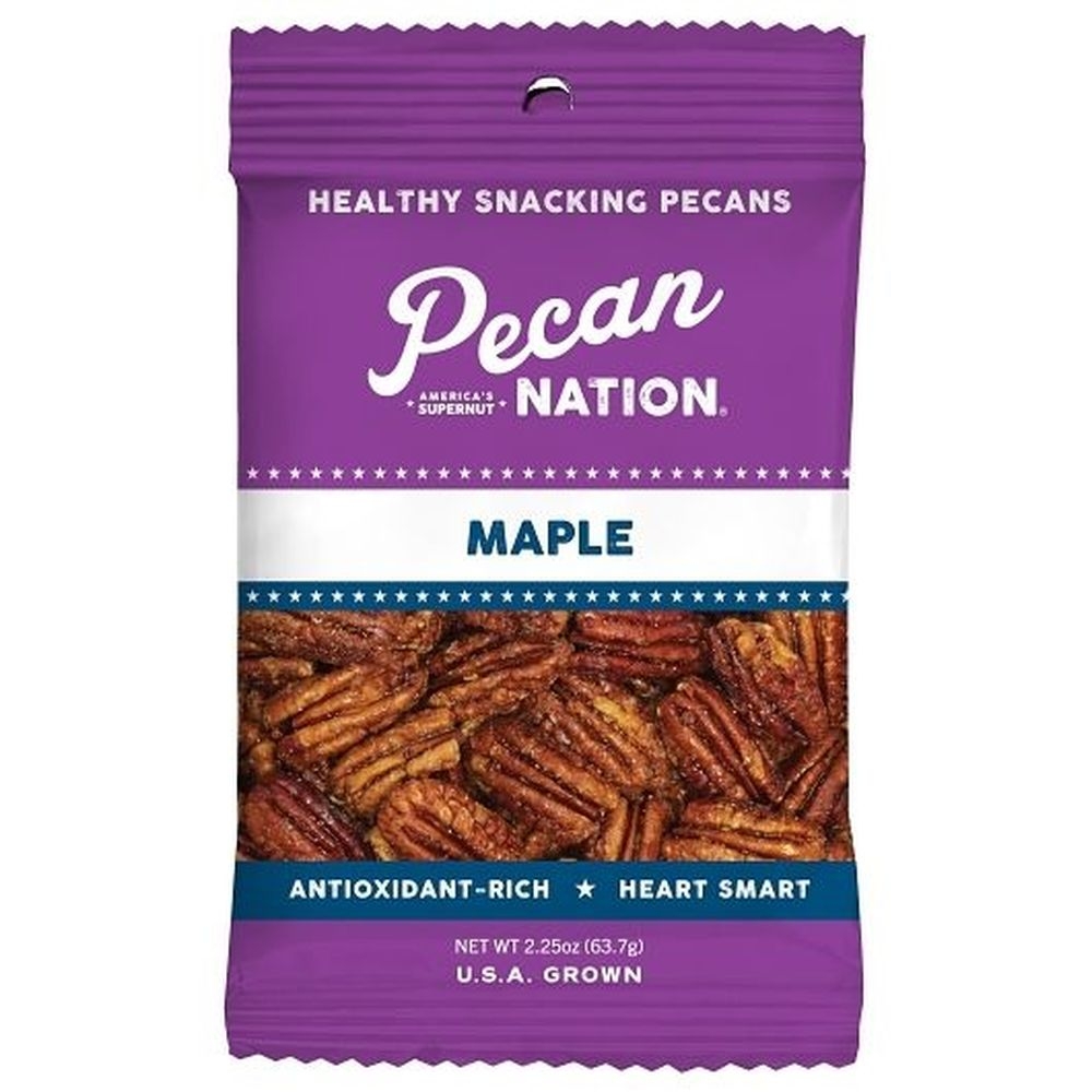 Pecan Nation Maple Pecans, 2.25 Ounce - 24 per case