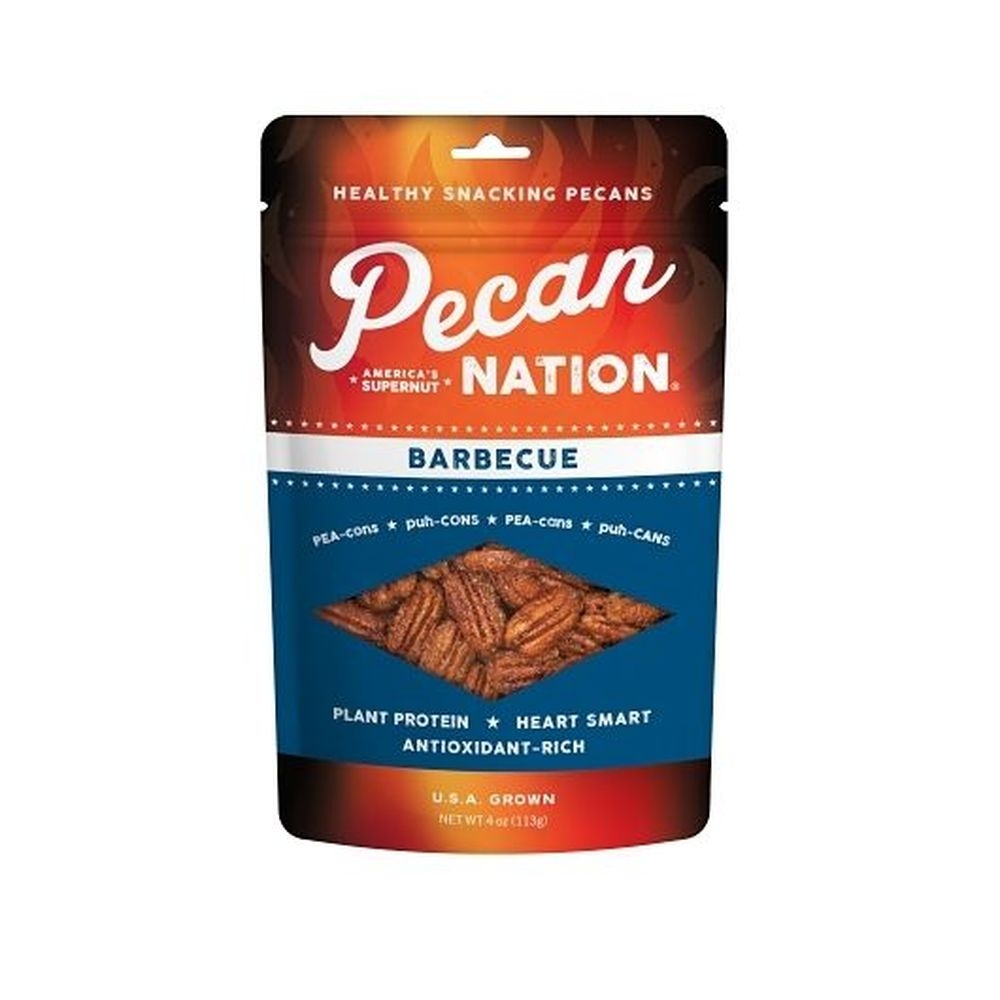 Pecan Nation Bbq Pecans, 4 Ounce - 6 per case