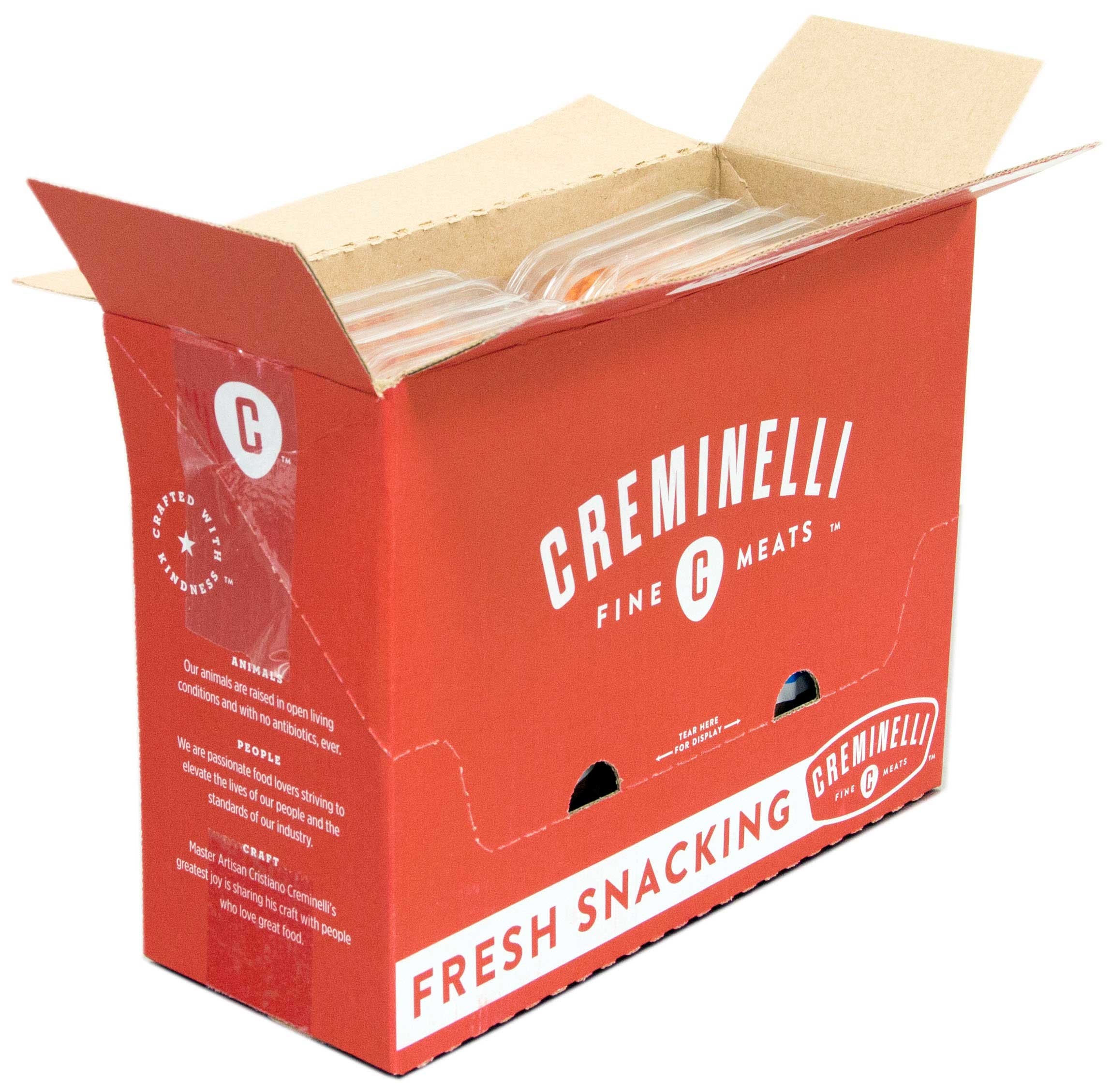Creminelli Fine Meats Prosciutto Aged Mozzarella and Grissini Breadstick, 2 Ounce -- 12 per case.