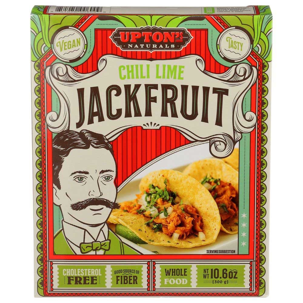 Uptons Naturals Chili Lime Jackfruit, 10.6 Ounce -- 10 per case.