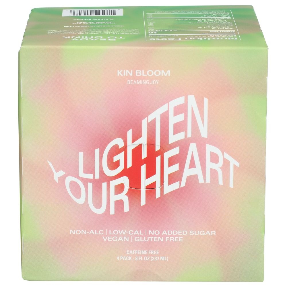Kin Euphorics Kin Bloom Non-Alcoholic Beverage, 32 Fluid Ounce -- 6 per case
