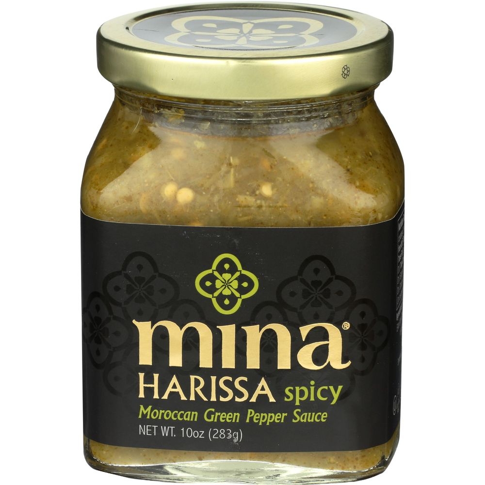 Mina Harissa Spicy Green Pepper Sauce, 10 Ounce -- 12 per case