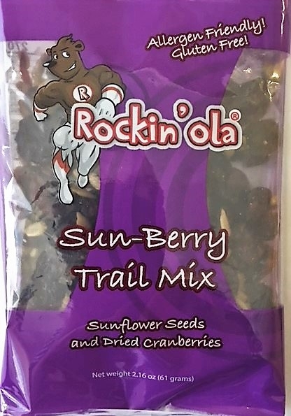 RockinOla Sun Berry Trail Mix, 2.16 Ounce -- 150 per case