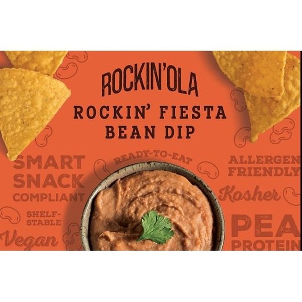 Rockinola Fiesta Bean Dip - Portion Cup, 2.25 Ounce - 96 per case