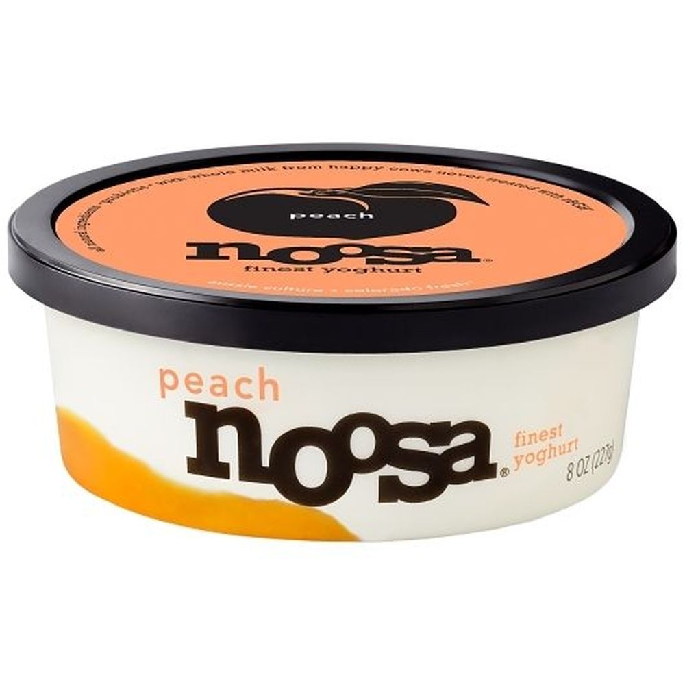 Noosa Peach Yoghurt, 8 Ounce - 8 per case