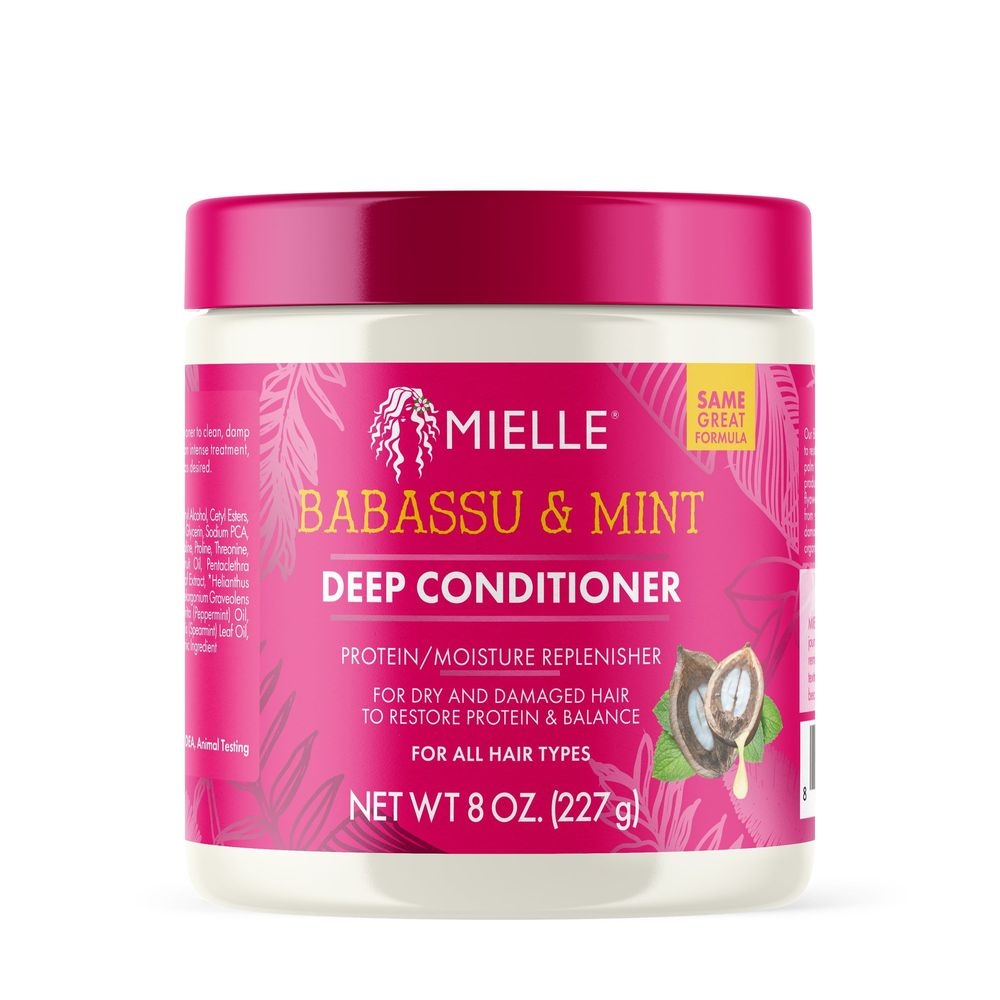 Mielle Organics Babassu and Mint Deep Conditioner, 8 Ounce -- 6 per case