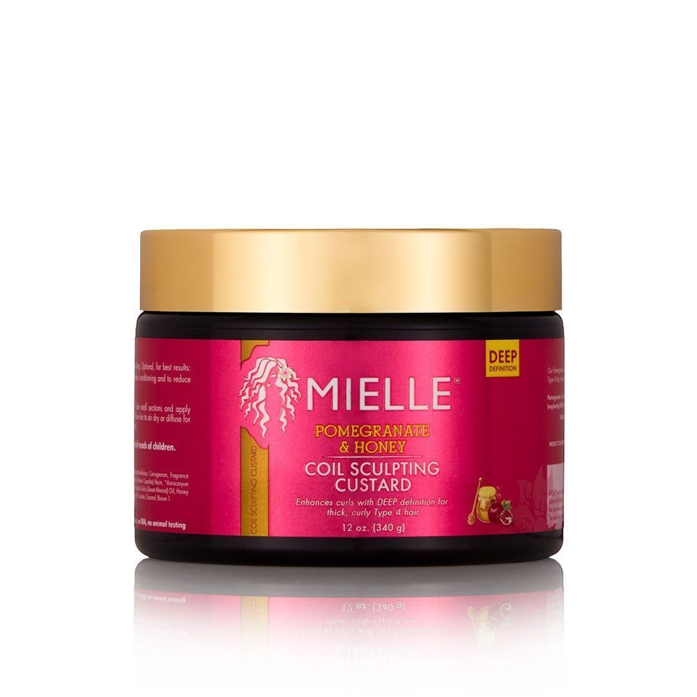 Mielle Organics Pomegranate and Honey Coil Sculpting Custard, 12 Ounce -- 6 per case
