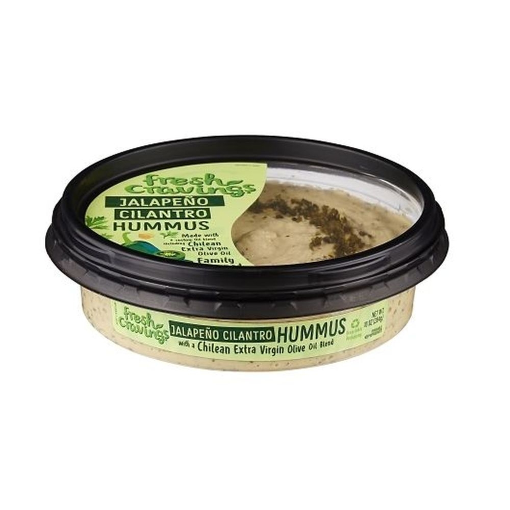 Fresh Cravings Jalapeno Cilantro Hummus, 10 Ounce - 8 per case