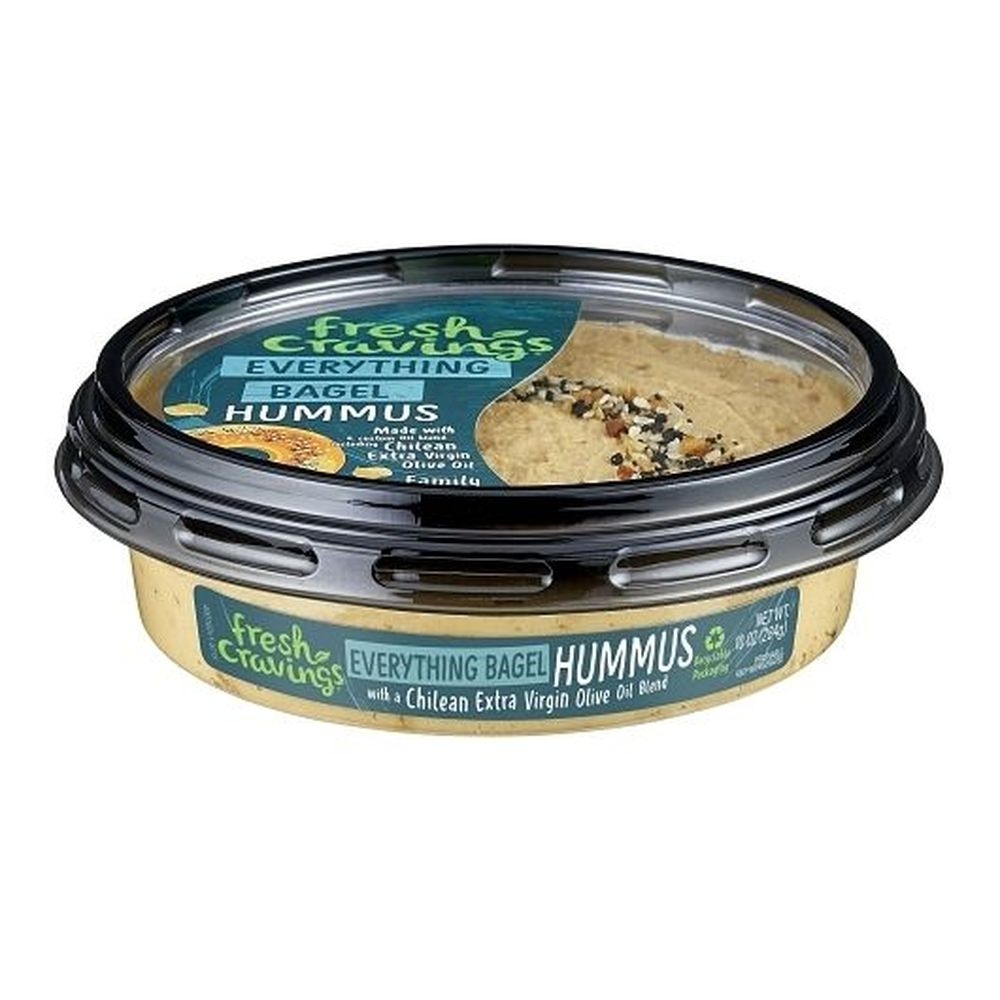 Fresh Cravings Everything Bagel Hummus, 10 Ounce - 8 per case