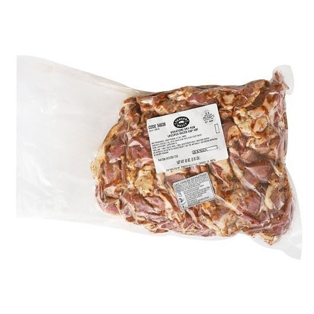 Tender Belly Savory Uncured Bacon Ends and Pieces, 5 Pound -- 4 per case.