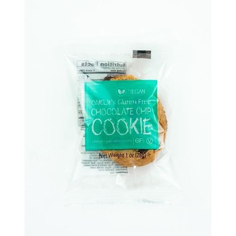 Omg Its Gluten Free Vegan Chocolate Chip Cookie, 1 Ounce -- 48 per case