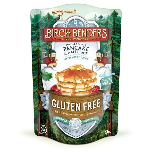 Birch Benders Gluten Free Pancake and Waffle Mix, 14 Ounce -- 6 per case