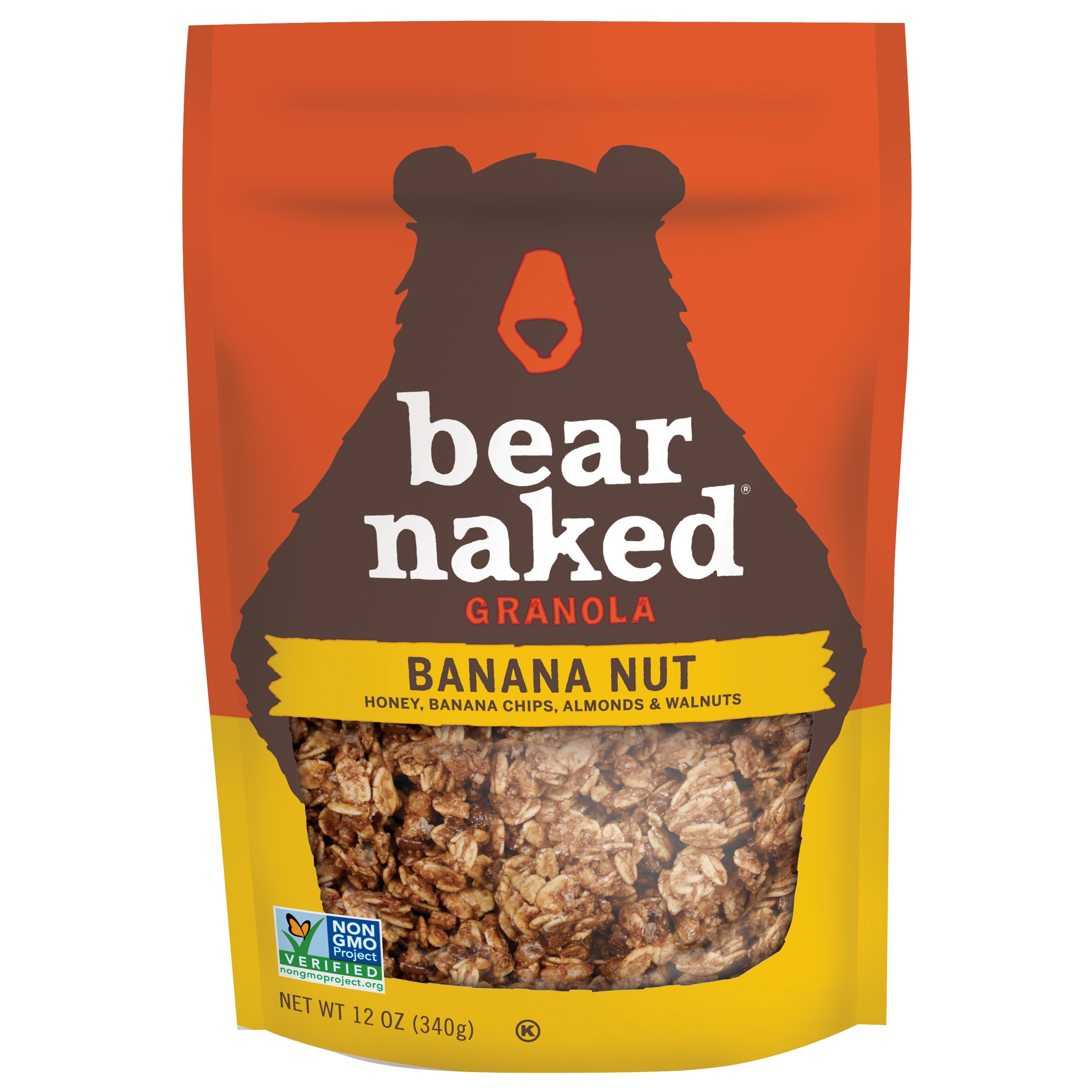 Kelloggs Bear Naked Banana Nut All Natural Granola, 12 Ounce -- 6 per case.