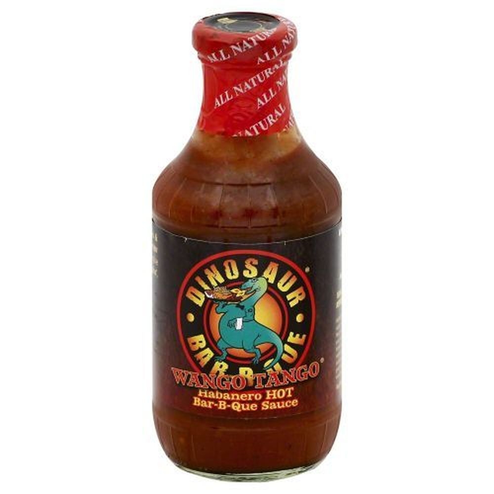 Dinosaur Wango Tango Habanero Hot BBQ Sauce, 19 Ounce -- 6 per case
