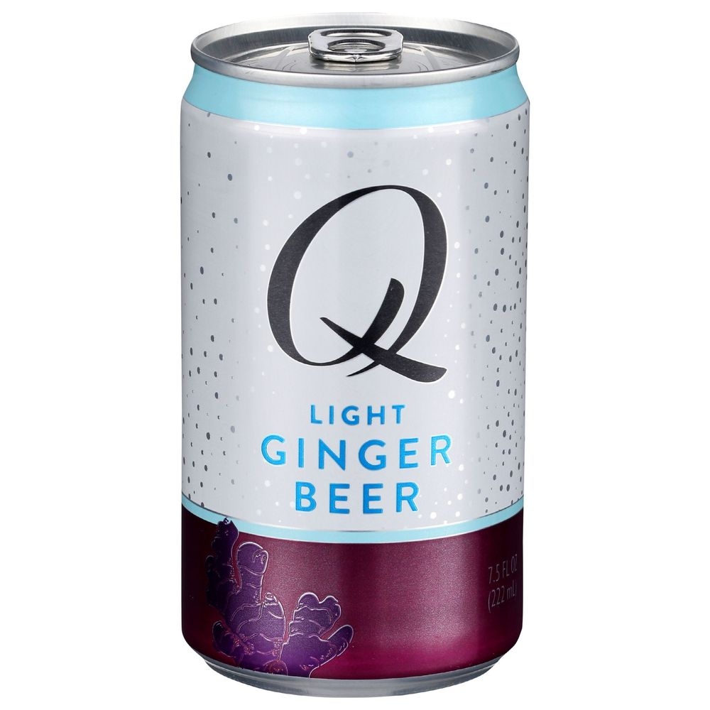 Q Tonic Light Ginger Beer Mixer, 30 Fluid Ounce -- 6 per case