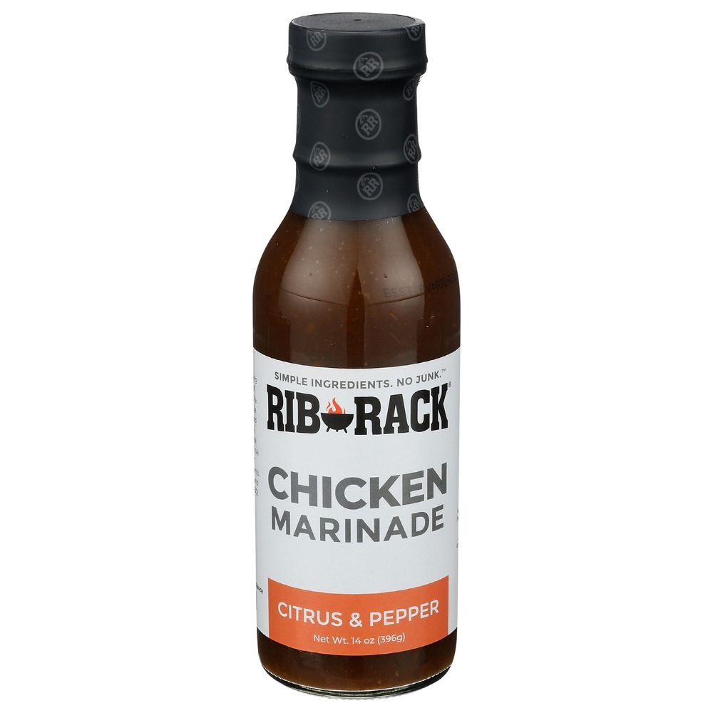 Rib Rack Chicken Marinade Sauce, 14 Ounce -- 6 per case