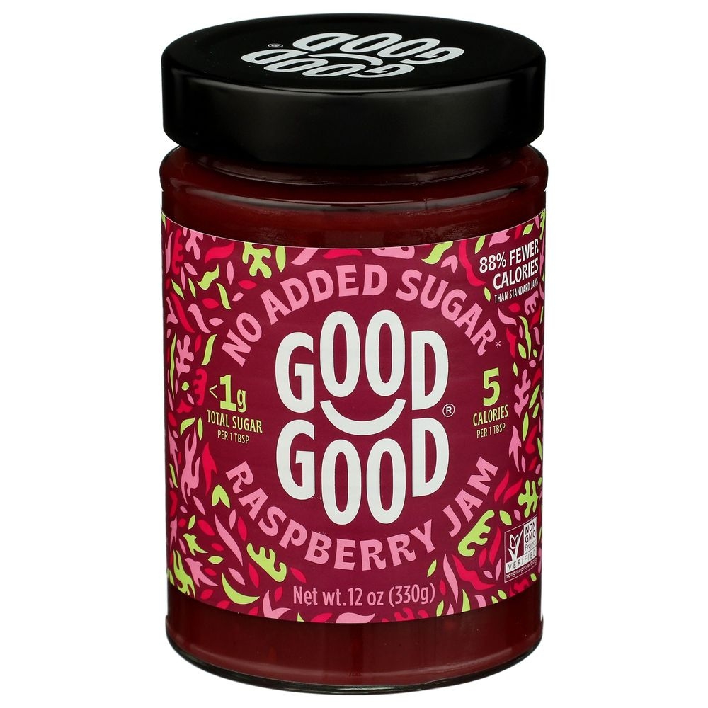 Good Good Raspberry Jam, 12 Ounce -- 6 per case