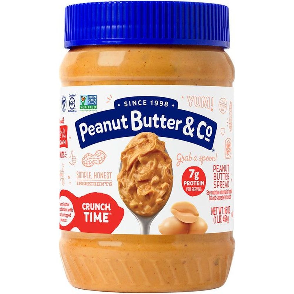 Peanut Butter and Co Crunch Time Peanut Butter, 32 Ounce -- 6 per case