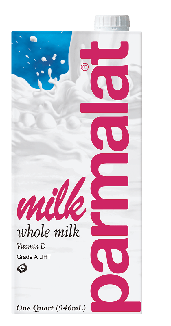 Parmalat Shelf Stable Ultra High Temperature Pasteurized Whole Milk, 32 Fluid Ounce -- 12 per case