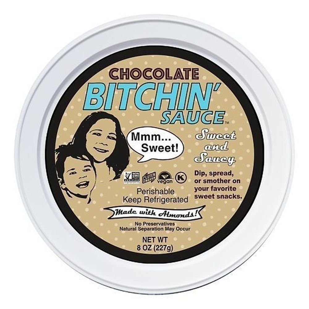 Bitchin Sweet Chocolate Sauce, 8 Ounce -- 6 per case