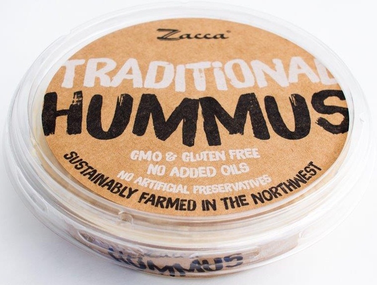 Zacca Traditional Hummus, 10 Ounce Container -- 6 per case