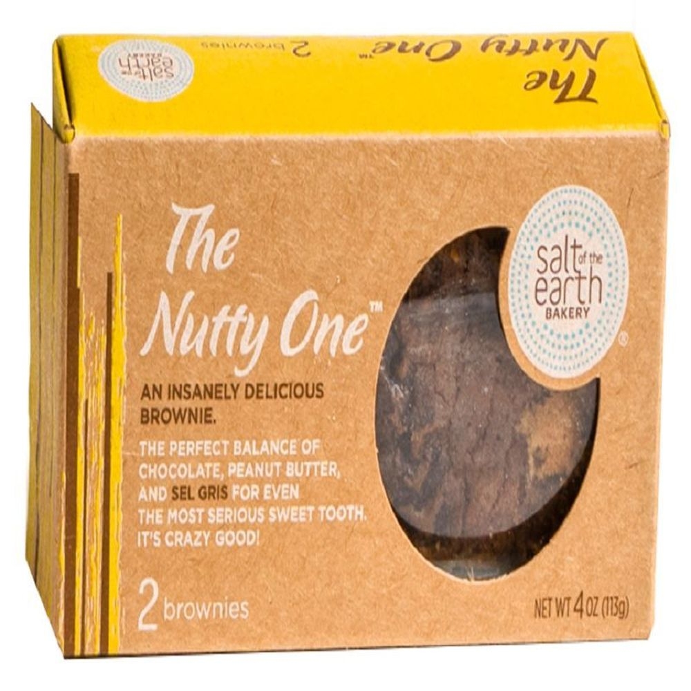 Salt of the Earth Bakery The Nutty One Brownie, 4 Ounce -- 24 per case
