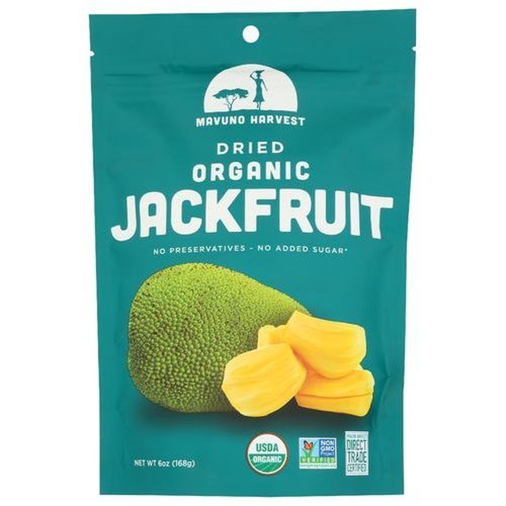 Mavuno Harvest Organic Dried Jackfruit, 6 Ounce -- 6 per case