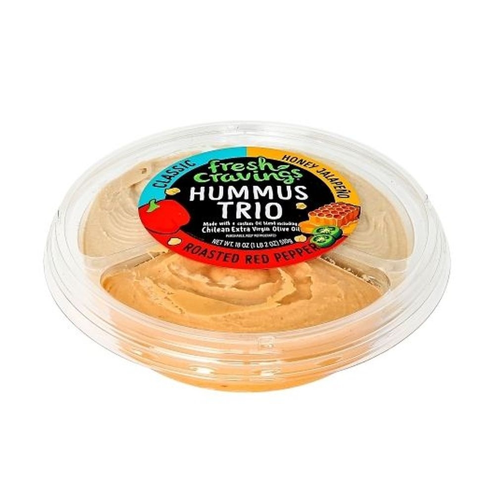 Fresh Cravings Trio Hummus, 18 Ounce - 6 per case