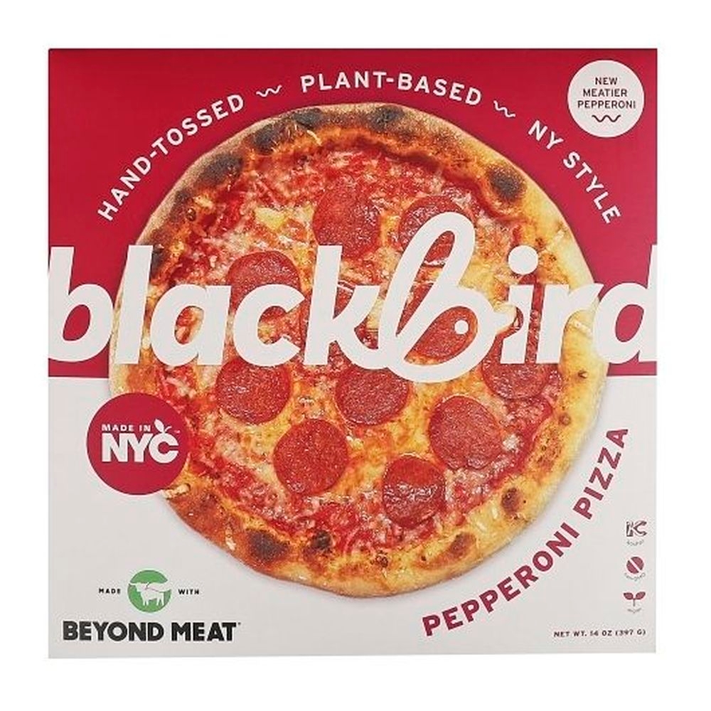 Blackbird Foods Plant Based Pepperoni Pizza, 14 Ounce - 6 per case