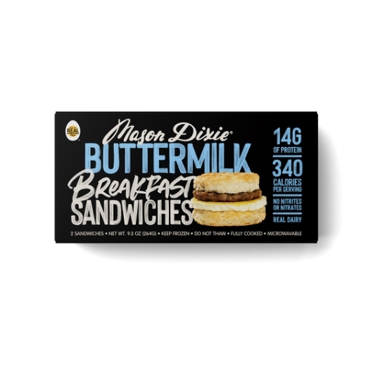Mason Dixie Buttermilk Breakfast Sandwiches, 9.3 Ounce -- 10 Per Case