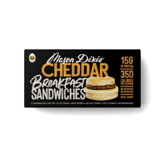 Mason Dixie Cheddar Breakfast Sandwiches, 9.3 Ounce -- 10 Per Case