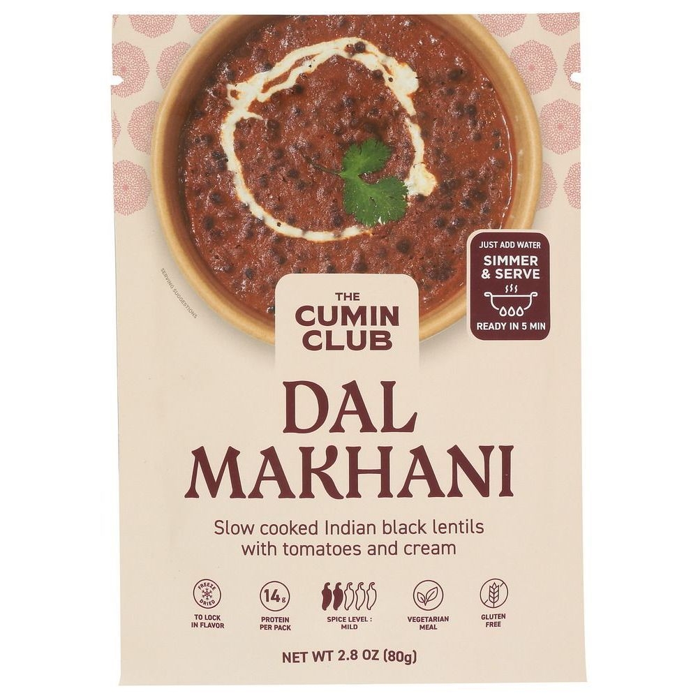 The Cumin Club Dal Makhani, 80 Gram -- 6 per case