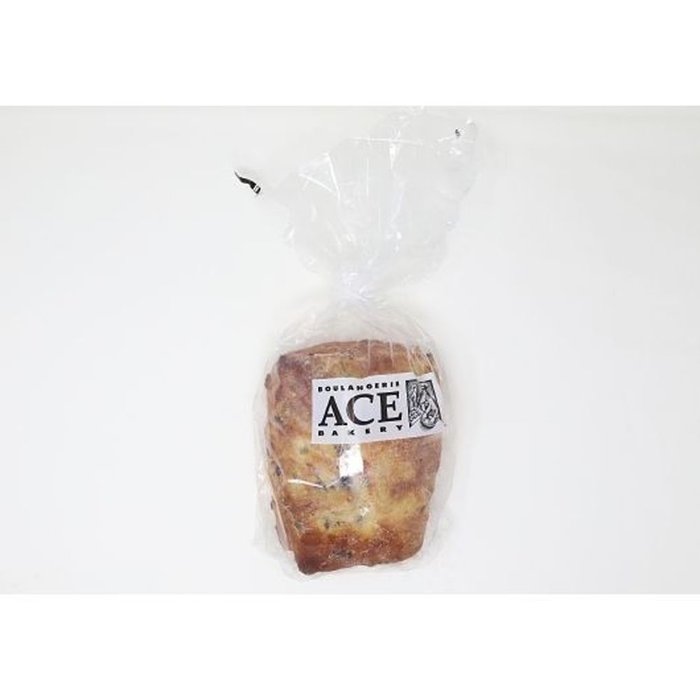 Ace Bakery Cranberry Raisin Focaccia Bread, 510 Gram - 9 per case