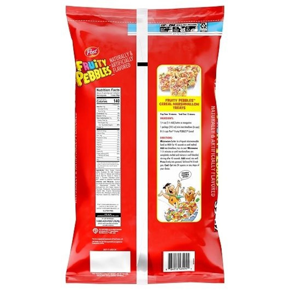 Pebbles Fruity Pebbles, 32 Ounce -- 8 per case