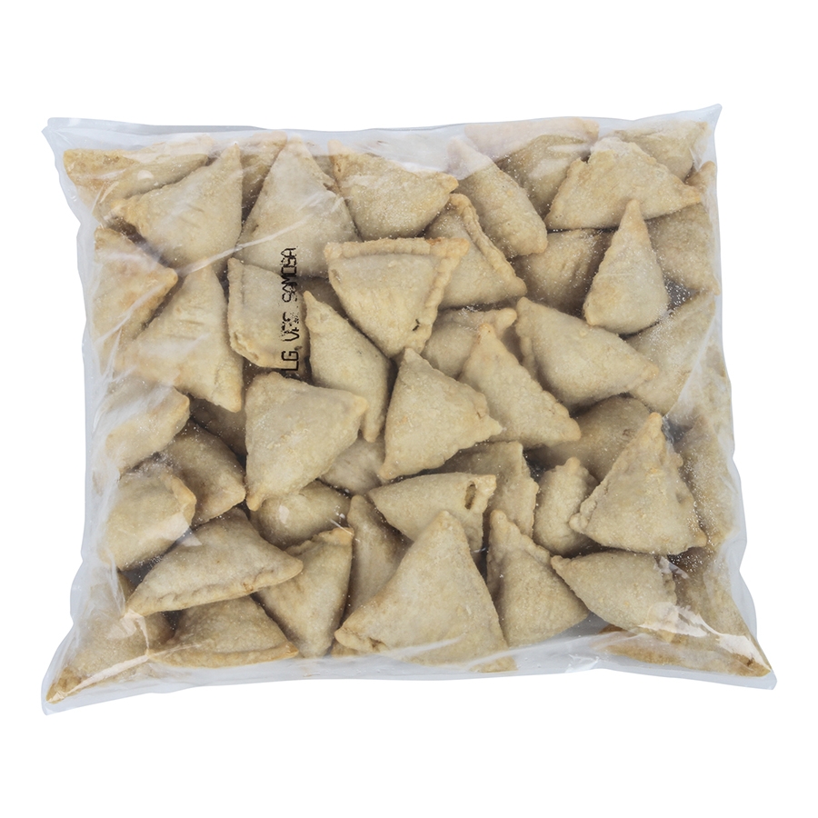 Monsoon Kitchens Large Vegetable Samosa, 4 Pound -- 2 per case.