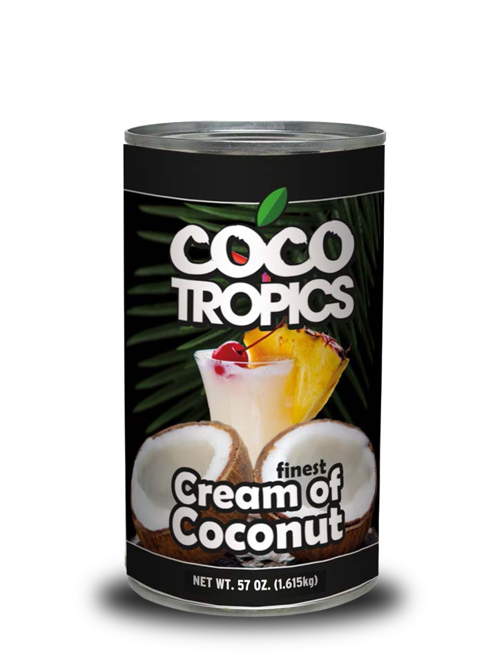 Coco Tropics Cream of Coconut, 57 Fluid Ounce -- 12 per case