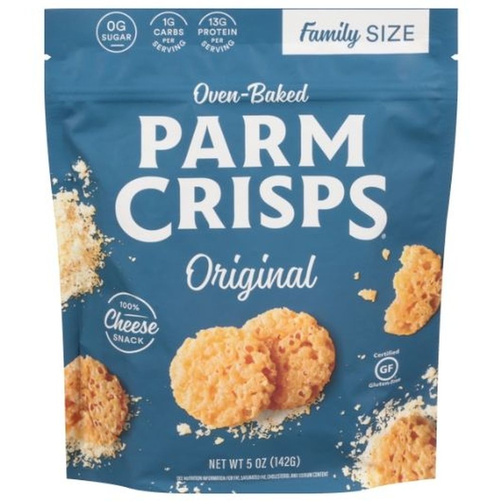 Parm Crisps Original Cheese Snack, 5 Ounce -- 12 per case