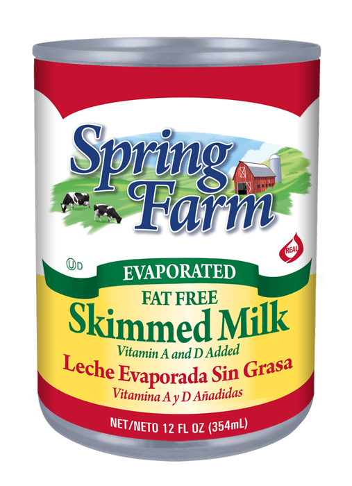 Oatkamilk Spring Farm Skimmed Milk, 12 Fluid Ounce -- 24 per case.