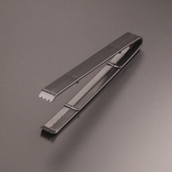 Yoshi Ware Emi Party Tray Black Heavy Acrylonitrile Butadiene Styrene Catering Tong, 9 inch -- 100 per case.