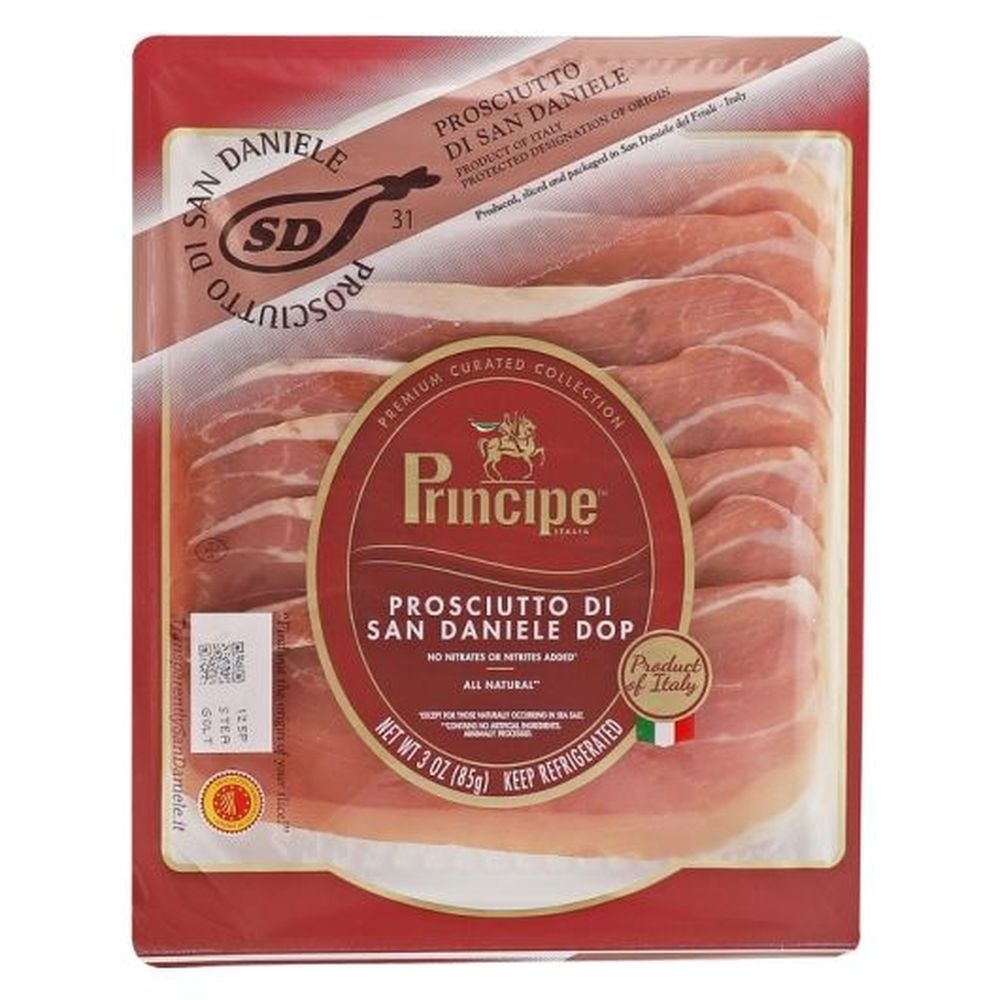 Principe Sliced Prosciutto, 2.25 Pound