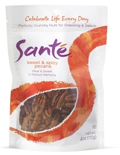 Sante Sweet and Spicy Pecans Nut, 4 Ounce -- 6 per case