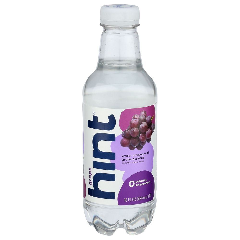 Hint Grape Flavored Water, 16 Fluid Ounce -- 12 per case