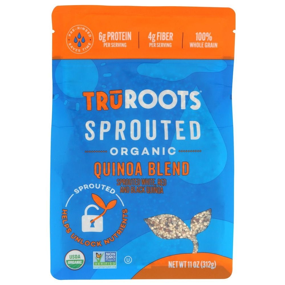 Truroots Organic Sprouted Quinoa Blend, 11 Ounce -- 6 per case