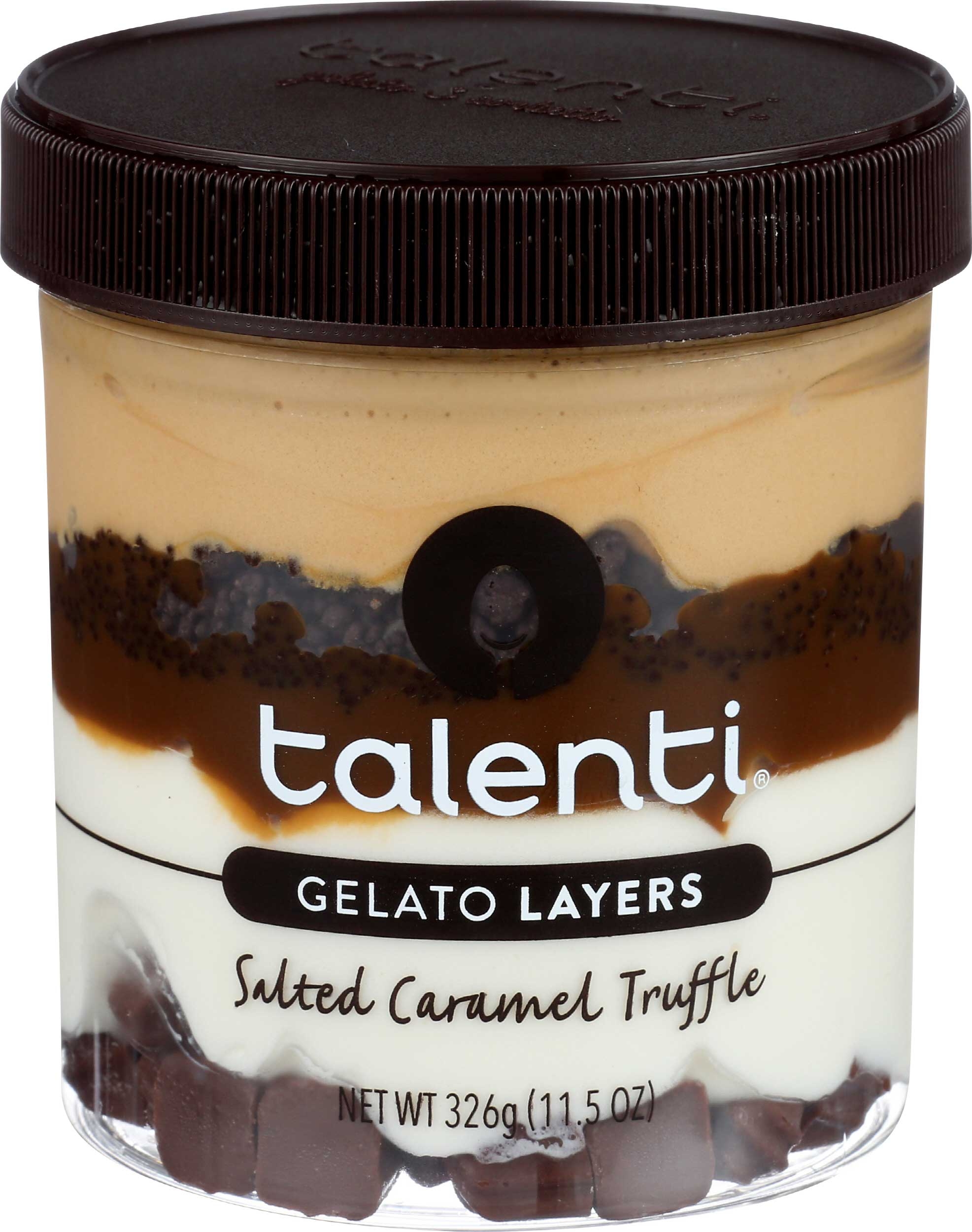 Talenti Salted Caramel Truffle Gelato Layer, 11.4 Ounce -- 8 per case